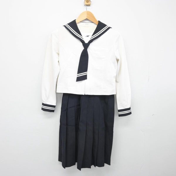 It's not easy being a fan to buy 【中古】東京都 星野学園中学校 女子制服 4点（セーラー服・スカート）sf029829  Hot on Sale